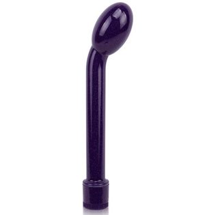 Vibrador de punto G morado delgado