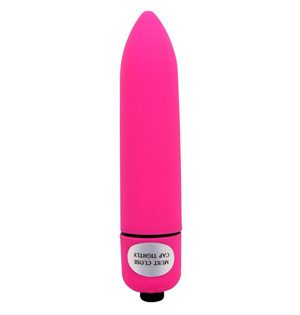 Mini Vibrator in Silicone & ABS (8.25 cm 1.8 cm diameter)