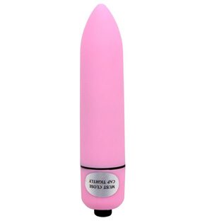 Pink Mini Vibrator in Silicone & ABS