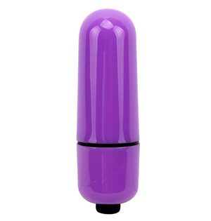 Purple Mini Vibrator in Silicone & ABS