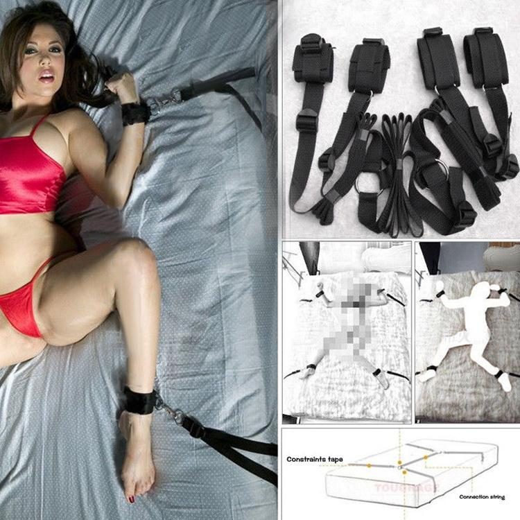 Handcuffs Strap-on Kit in Silicone & ABS