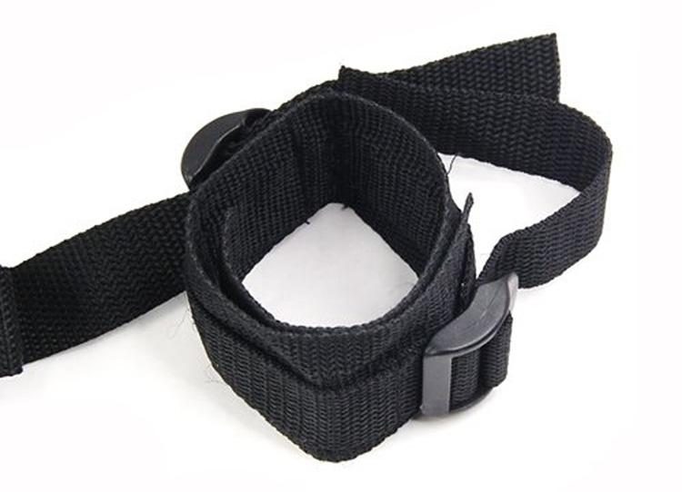 Handcuffs Strap-on Kit in Silicone & ABS