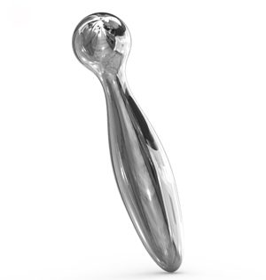 Metal Anal Plug (14 cm × 3 cm diameter)