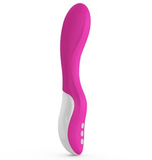 Vibrador de punto G anal y vaginal
