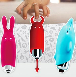 Vibrador conejo de silicona
