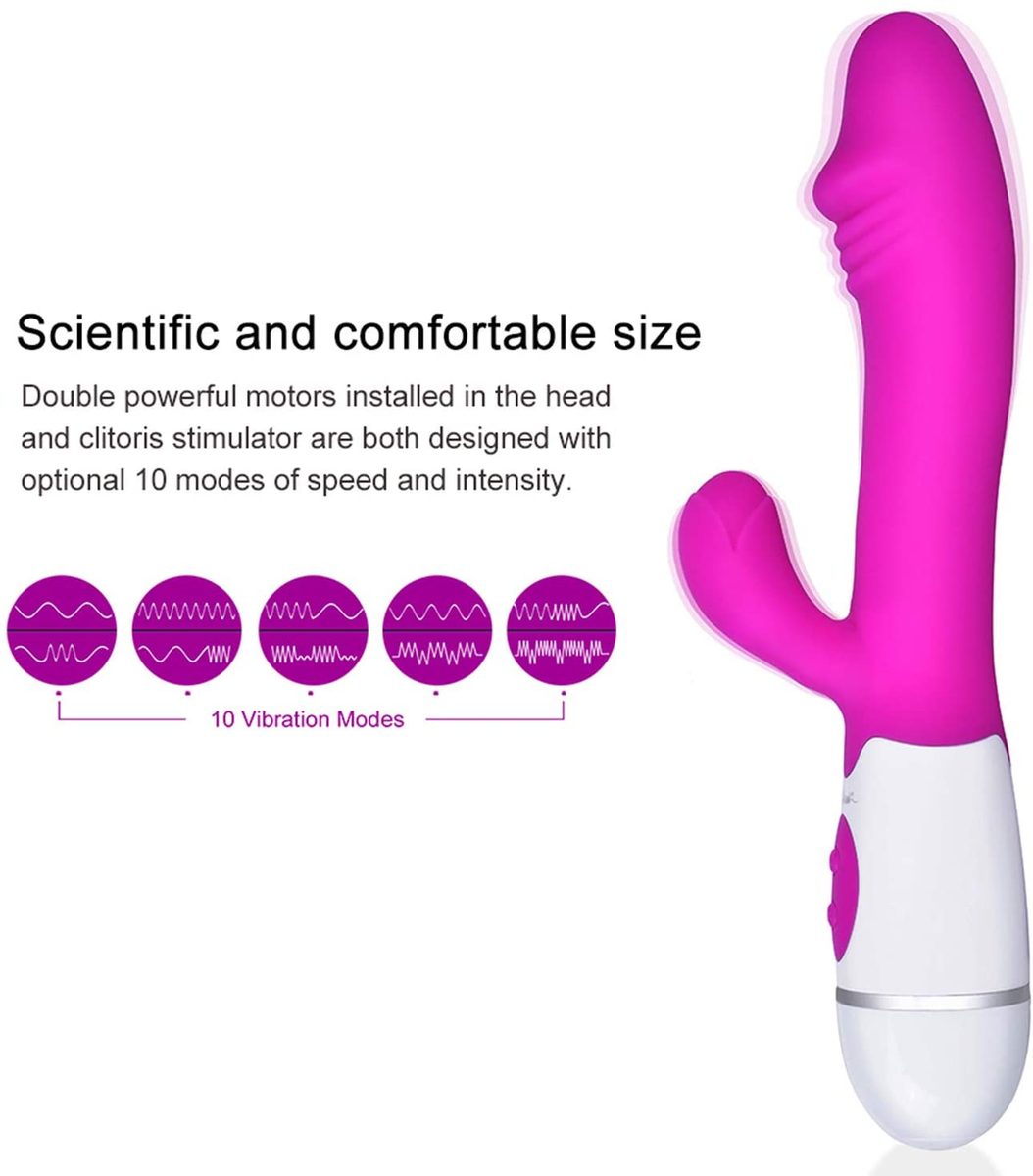 Vibrador conejo – rosa o azul