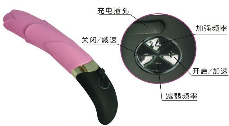 G-spot Vibrator in Silicone + ABS