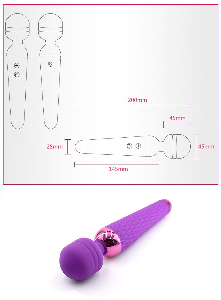 Classic Vibrator – Pink or Purple