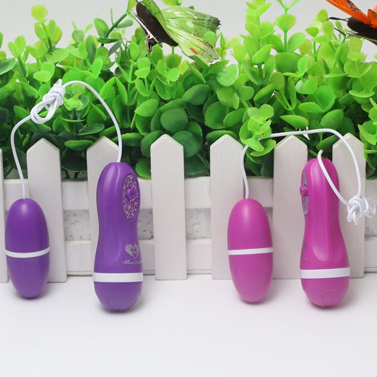 Uovo Vibrante in ABS, Rosa o Viola