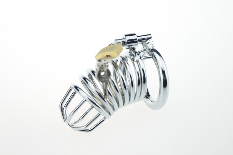 Chastity Locking Cock Ring Cage