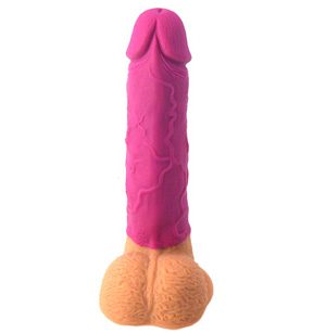 Dildo anal de silicona