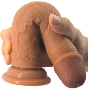 Dildo anal de silicona