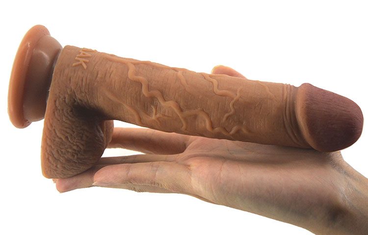 Dildo anal de silicona