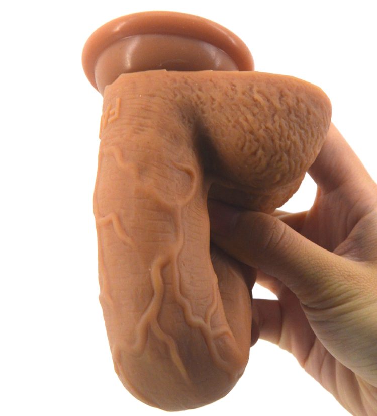 Dildo anal de silicona