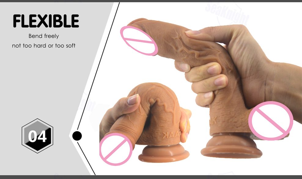 Dildo anal de silicona