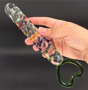 Crystal Penis Glass Toy (20 × 27.5)