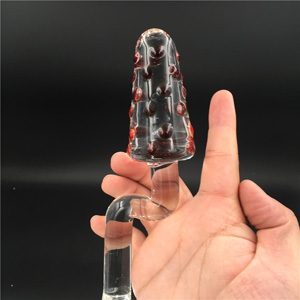 Анальная стеклянная секс-игрушка (20 × 4.1 cm)