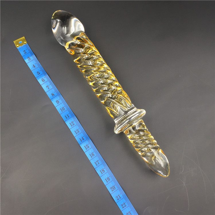 Giocattolo in Vetro Anale Cristallo (22 × 3.6 cm)
