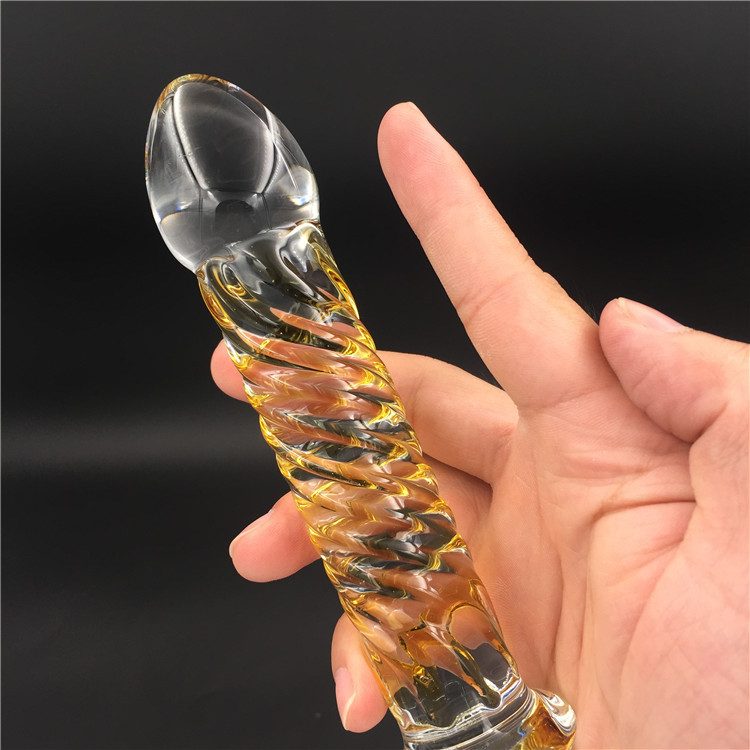 Giocattolo in Vetro Anale Cristallo (22 × 3.6 cm)