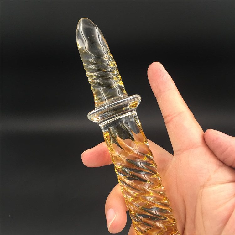 Giocattolo in Vetro Anale Cristallo (22 × 3.6 cm)