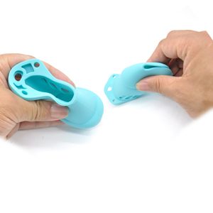 Silicone Locking Penis Sleeve Cage