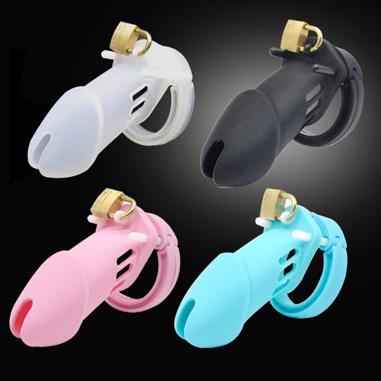 Silicone Locking Penis Sleeve Cage