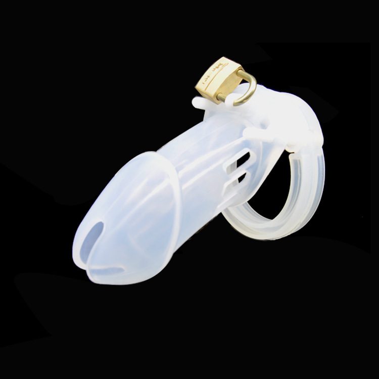 Silicone Locking Penis Sleeve Cage
