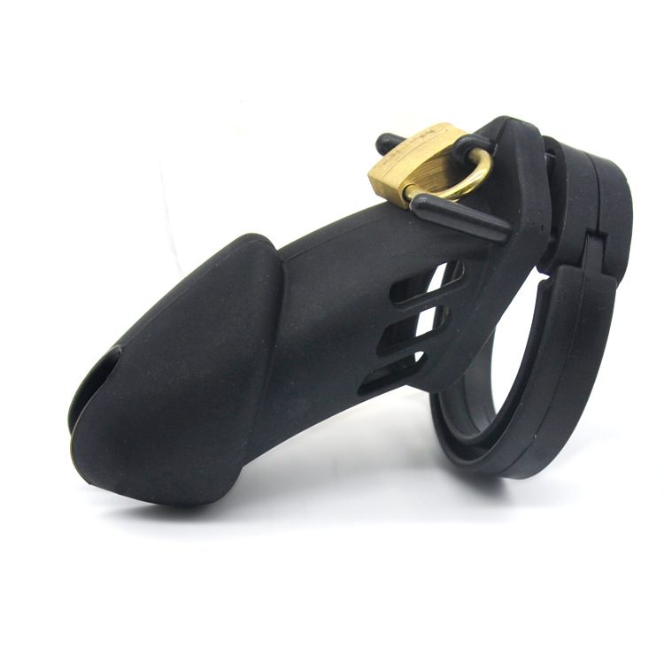 Silicone Locking Penis Sleeve Cage