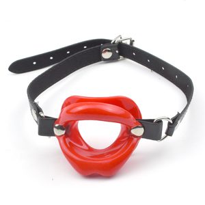 Mund-Gürtel-Set mit Lippen