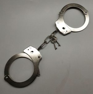 Metal Handcuffs BDSM Set