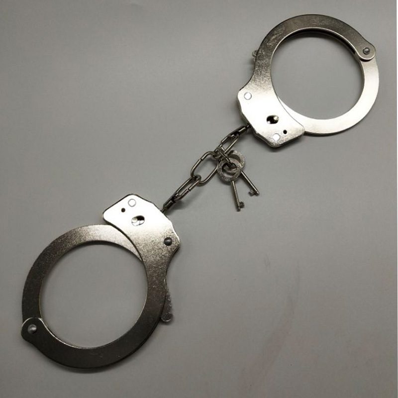 Metal Handcuffs BDSM Set