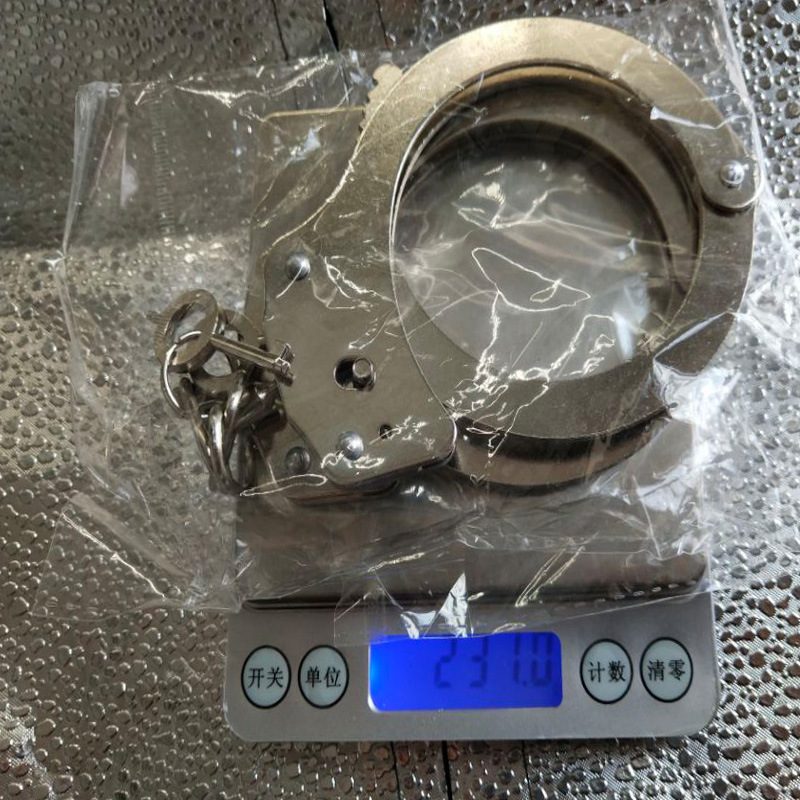 Metal Handcuffs BDSM Set