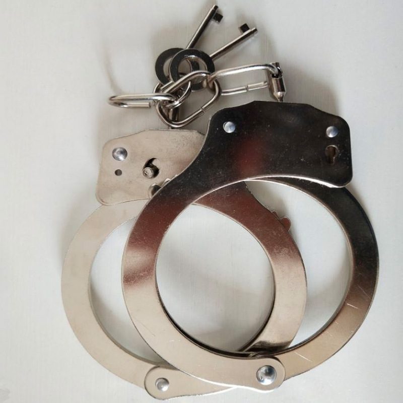 Metal Handcuffs BDSM Set