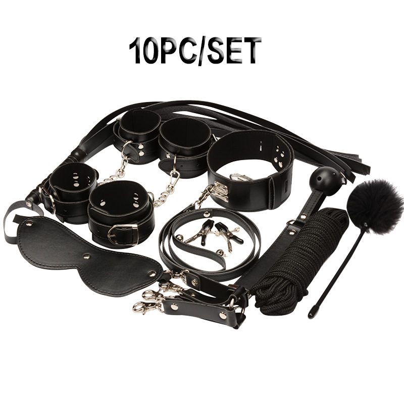 Seil-Brustwarzen-Strap-on-Set