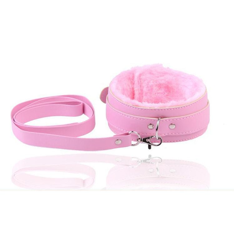 Kit arnés de piel con collar