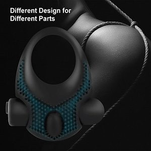 Silicone Penis Cock Ring – Black