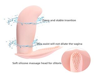 Wearable Silicone Rabbit Vibrator
