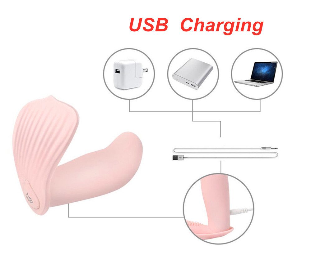 Wearable Silicone Rabbit Vibrator