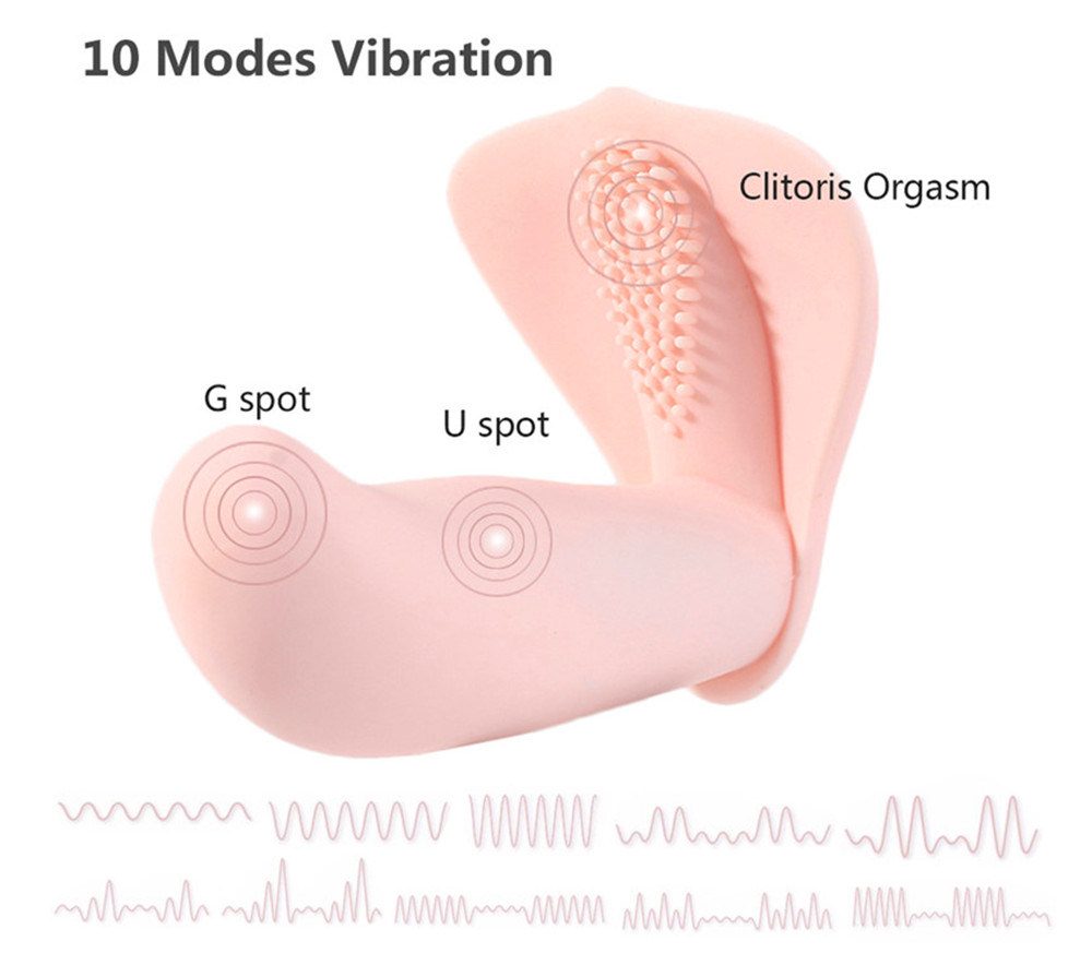 Wearable Silicone Rabbit Vibrator