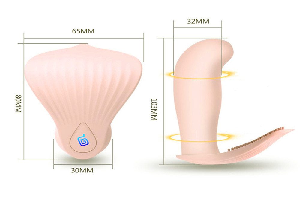 Wearable Silicone Rabbit Vibrator