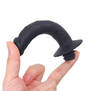 Dildo anal y vaginal de silicona