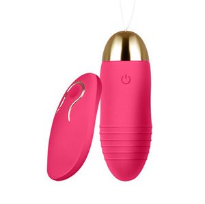 Vibratore a Uovo con Controllo Remoto in Silicone