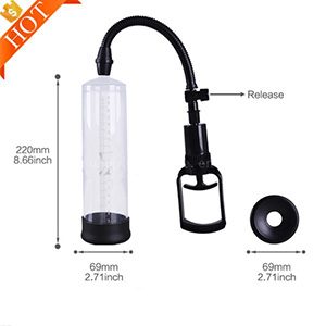 Penis Pump in Silicone + ABS