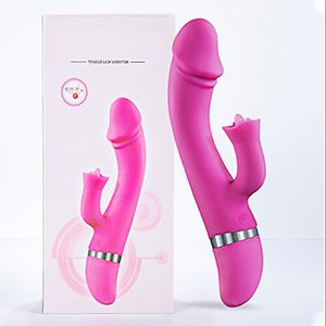 Tongue Licking Classic Vibrator