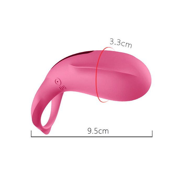 Silicone Vibration Cock Ring Locking