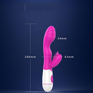 Vibrateur classique en silicone