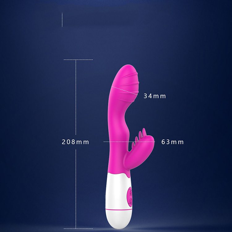 Vibrateur classique en silicone
