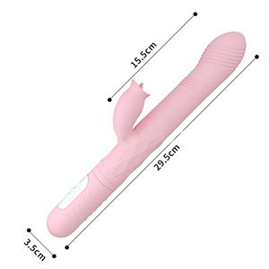 Vibratore Classico con Lingua Telescopica