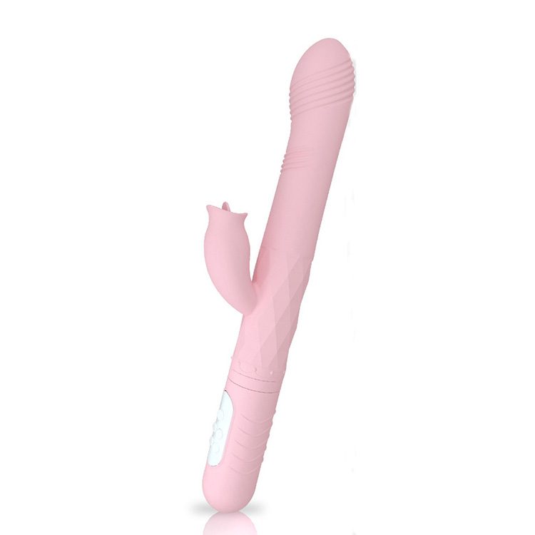 Vibratore Classico con Lingua Telescopica