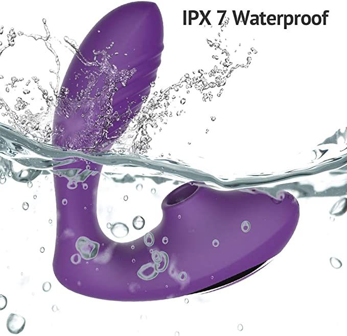 Pussy Suction G-spot Vibrator in ABS & Silicone